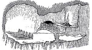 Early cave reference sketch connected to the allegory
