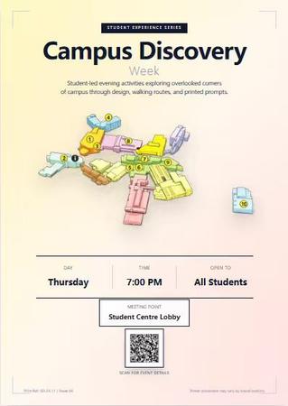 Process poster version with QR code